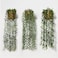 Mokof 3 Pack Artificial Hanging Plants in Boho Handwoven Baskets for Living Room Bedroom Bathroom Wall Shelf Decor