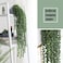 SzJias 6 Pcs String of Pearls Plant Artificial Hanging Succulents Plants for Home Garden Decor