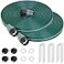 DXront Sprinkler Soaker Hose 25ft 2Pack for Garden Lawn Watering Pipe with Holes HighEfficiency WaterSaving Garden Irrigation System Drip Hose Sprinkler
