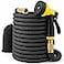 JB JB XpandaHose 100ft Expandable Garden Hose UltraStrong 3750D 4Layer Latex Core Brass 34 Connectors 10Pattern Nozzle Storage Bag Lightweight KinkReducing LeakResistant