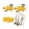 WASP Wildfire Protection Full Kit 2 Roof Sprinklers with Gutter Wall or Fence Mounting 50 Feet of Hose Soaks Rooftop and Surrounding Area for Outdoor Fire Protection