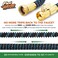 Flexi Hose Expandable Garden Hose with 8 Function Nozzle 25FT Lightweight Retractable Garden Hose Water Hose NoKink Flexibility 34 Inch Solid Brass Fittings and Double Latex Core