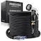 Relxitl Garden Hose Flexible Water HoseUltra Lightweight NonExpanding hoseWith 10 Functon Sprayer Leak proofPressure Resistant for Yard Outdoor
