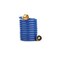FangFarm Lightweight Coiled Water Hose 10ft Curly Hose with 34 inch GHT Brass Connectors 12 inch Diameter for Patio Balcony RV Short Range Watering
