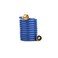 FangFarm Lightweight Coiled Water Hose 10ft Curly Hose with 34 inch GHT Brass Connectors 12 inch Diameter for Patio Balcony RV Short Range Watering