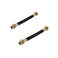 Boersite 2 PCS 08ft Garden Hose Extension Flexible Hose Adapter Short Connector Hose with Integrated Spiral Tube for Hose ReelRVDehumidifier 2