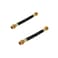 Boersite 2 PCS 08ft Garden Hose Extension Flexible Hose Adapter Short Connector Hose with Integrated Spiral Tube for Hose ReelRVDehumidifier 2