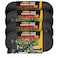 Suneed 4 Pack Flat Soaker Hose 25FT for Garden Beds Lightweight Drip Soaker Hose 100 ft for Foundation Watering of Plants Garden Sprinkler Soaker Hoses with Heavy Duty Easy to Install 25ftx4