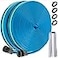 Winisok Sprinkler Hose 25FT Heavy Duty Watering Hoses Efficient Irrigation Tubing for Garden Lawn Sprinklers System with 10 Pack Staples