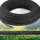Sasylvia 200 ft 14 in Irrigation Tubing Soaker Hose System Rubber and PE Material Porous Drip Line for Watering Hydroponics Vegetable Beds Black