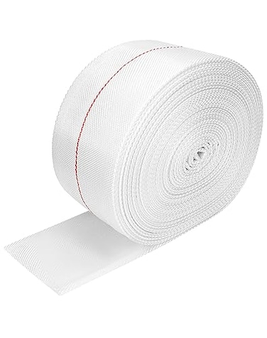 QWORK Backwash Hose 3 ID x 65 FT Flexible Discharge Fire Hose Lightweight Polyester Flat Water Hose Sump Pump Hoses Drain Hose for Outdoor Lawn Garden Park Car Cleaning Pool