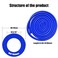 Abustle pig ID 516 Air Hose for Automatic Rabbit Watering System328ft 10 Meter