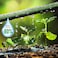 PUUKU Flat Soaker Hose 25ft for Garden and Lawns 80 WaterSaving Drip Irrigation Hose with Anodized Aluminum Ends Flexible Leakproof Double Layer Gardening Hoses