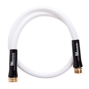 RV Water Filter Store RVWFS 4 Foot Freshwater Drinking Hose 34 Brass Standard Garden Hose Thread Easily Connect Water Filter or Softener to RV