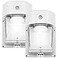 CINOTON 26W LED Wall Pack Light with Dusk to Dawn Sensor 3000LM 100277Vac LED Wall Lights IP65 Waterproof Outdoor Security Flood Lighting for Garage Warehouse Garden 5000KDaylight 2 Pack