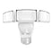 LUTEC 72W 7500LM LED Security Lights Motion Sensor Light Outdoor 5000K Daylight IP65 Waterproof Dusk to Dawn 3Head Motion Detected Flood Light for Garage Yard PorchWhite