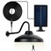 pearlstar Solar Barn Light OutdoorIndoor Motion Sensor Cool White Waterproof Dusk to Dawn for Gazebo Yard Garage Patio Camp Porch