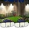 LUCISPIRA Solar Lights Outdoor with Motion Sensor 223 LED Security Light Outdoor IP65 Waterproof LED Floodlight 3 Adjustable Heads 90360 Wide Angle Wall Light for Yard Garage Porch Garden 2 Packs
