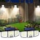 LUCISPIRA Solar Lights Outdoor with Motion Sensor 223 LED Security Light Outdoor IP65 Waterproof LED Floodlight 3 Adjustable Heads 90360 Wide Angle Wall Light for Yard Garage Porch Garden 2 Packs