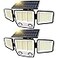MDCMDCM Solar Motion Sensor Outdoor Lights Waterproof 3000LM 3 Modes Security Lights Outdoor 270 Illumination IP65 LED Solar Flood Wall Light for Garden Yard Patio Pathway Modern 2