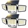 MDCMDCM Solar Motion Sensor Outdoor Lights Waterproof 3000LM 3 Modes Security Lights Outdoor 270 Illumination IP65 LED Solar Flood Wall Light for Garden Yard Patio Pathway Modern 2