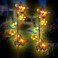 NAN ZAI NAN FANG Butterfly Solar Stake Lights Waterproof for Outdoor Decor GardenLawnPatio or Courtyard 2 Pack