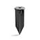Kichler 8 Outdoor Landscape Light Stake in Black Durable Ground Mount Accessory for Pathway and Garden Lights 15575BK