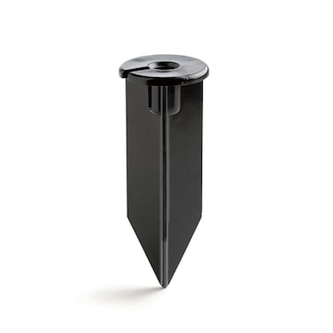 Kichler 8 Outdoor Landscape Light Stake in Black Durable Ground Mount Accessory for Pathway and Garden Lights 15575BK