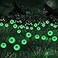 BeHiller Halloween Decorations Outdoor Solar Scary Eyeball Lights2PACKS 12LED Green Eyeball Swaying Firefly LightsWaterproof Solar Halloween Path Lights for YardGardenLawnParty Decor