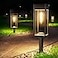 BITPOTT Bright Solar Pathway Lights Outdoor Waterproof IP65 8 Pack Auto OnOff Solar Outdoor Lights for Path Yard Patio Landscape Lawn Walkway Driveway Garden Decor Lighting Solar Powered