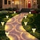 Benany Solar Lights Outdoor 8 Pack Mushroom Lights Outside Waterproof Solar Powered LED Lighting for Garden Yard Landscape Path Pathway Lawn Walkway Driveway Backyard Decor Warm White