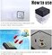 OUYANGL Solar LED Fence Post Cap for Wrought Iron and Aluminum Or Garden Solar Fence Lights White Light for Garden Yard Pathway 2In X 2In 5cm X 5cmWhite Light 12PC