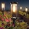 BITPOTT Bright Solar Pathway Lights Outdoor 8 Pack Solar Powered Garden Lights Waterproof IP65 Auto OnOff Outdoor Light for Lawn Patio Walkway Driveway Decor Landscape Lighting