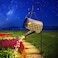 Lureshine Outdoor Solar Watering Can with Lights Garden Decor Large Solar Powered Lanterns Hanging Waterproof LED Decorative Retro Metal Kettle String Lights for Table Yard Pathway Walkway Gardening G