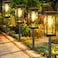 BesLowe Upgraded Solar Pathway Lights Outdoor 8Pack Large LED Solar Light Outdoor Waterproof Super Bright Outside Lights for Yard SunPowered Landscape Lighting for Garden Walkway Warm White