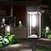 NEWMESSI 8 Pack Bright Solar Pathway Lights IP65 Waterproof Outdoor Garden Path Lights Solar Powered for Yard Lawn Walkway Driveway Landscape Lighting Cool White