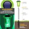 Gorrzai Solar Lights Outdoor 10 Pack Solar Pathway Lights Green Halloween Decorations Waterproof Yard Lighting for Outside Driveway Garden Walkway Path Landscape Lawn