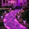 Benany Solar Lights Outdoor 8 Pack Mushroom Lights Outside Waterproof Solar Powered LED Lighting for Garden Yard Landscape Path Pathway Lawn Walkway Driveway Backyard Halloween Decor Purple