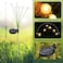 Rieyue Solar Garden Lights 2Pack Dual Mode LED Solar Mushroom Lights Waterproof Firefly Outdoor Decor for Yard Patio and Pathway Warm White Jellyfish Ambiance
