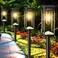 COXSENI Solar Pathway Lights Outdoor IP65 Waterproof 8 Pack 3000K LED Auto OnOff Walkway Landscape Light for Yard Lawn Garden Patio Driveway Outside Decor Warm White