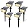 LEREKAM 3 Brightness Modes Solar Outdoor Lights with Super Bright 40LEDs 360 Adjustable Lighting Angle USB Charging Longer Working Time Waterproof Patio Porch Driveway