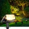 AUDERWIN Solar spotlights Outdoor 63 LED 3 Lighting Modes IP65 Waterproof Lighten Yard Garden House Garage Pathway for Christmas Decorations2 Pack