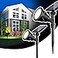 ROSHWEY Solar Spot Lights Outdoor 600LM Spotlights Waterproof Outside Flood Lighting for Driveway Backyard Patio Garden Landscape Deck Garage Cool White 2 Pack
