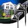 ROSHWEY Solar Spot Lights Outdoor 600LM Spotlights Waterproof Outside Flood Lighting for Driveway Backyard Patio Garden Landscape Deck Garage Cool White 2 Pack