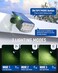 AUDERWIN Solar Spot Lights Outdoor 63 LED 3 LightingWaterproof IP65 Modes Spotlights for Outside House Yard Garden Landscape Lights 4 Pack Natural Light
