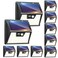 Peasur Solar Lights Outdoor 10 Pack Solar Motion Sensor Outdoor Lights Security Light 3 Working Modes Waterproof for Outside Garden Yard Fence