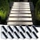 AUDLES Solar Step Lights Waterproof Outdoor Decor IP67 Solar Lights for Yard Patio Garden Walkways Front Door Pathway Driveway 12