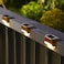 SOLPEX Solar Deck Lights Outdoor 16 Pack Solar Step Lights Waterproof Led Solar lights for Outdoor Stairs Step Fence Yard Patio and PathwayWarm White