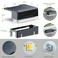 LIANGLOME Solar Fence Lights Outdoor 300040006000K 3 Mode IP65 Waterproof Solar Powered Fence Lights Dusk to Dawn for Outside BackyardStepPatioDeckStair Railings and Wall 8 Pack