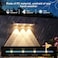YiLaie Solar Fence Lights Outdoor with IP67 Waterproof 3 Modes Dusk to Dawn Auto ONOff Solar Power Wall Mount Solar Lights for Outside Fence Wall Deck Gate 4 Pack